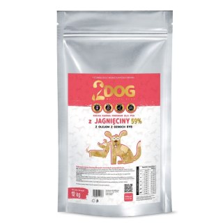 2DOG Monoproteinowa sucha karma dla psa Jagnięcina z olejem z dzikich ryb 12 kg